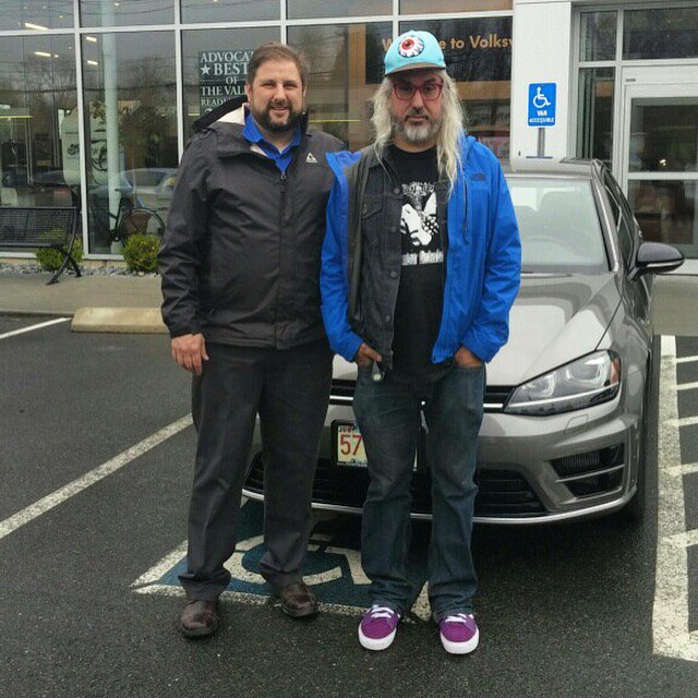 We were very starstruck! Congratulations to Jay Mascis from Dinosaur Jr. on your #Golf #ILoveItHereNoHoVW