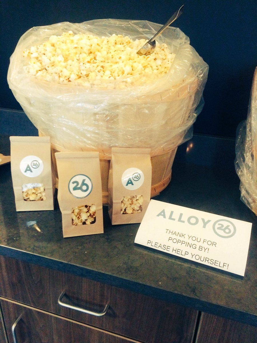 alloy26's tweet photo. Media Day is a hit and so is @PghPopcornCo popcorn! #thanksforpoppingby https://t.co/WlxJw2vK0Q