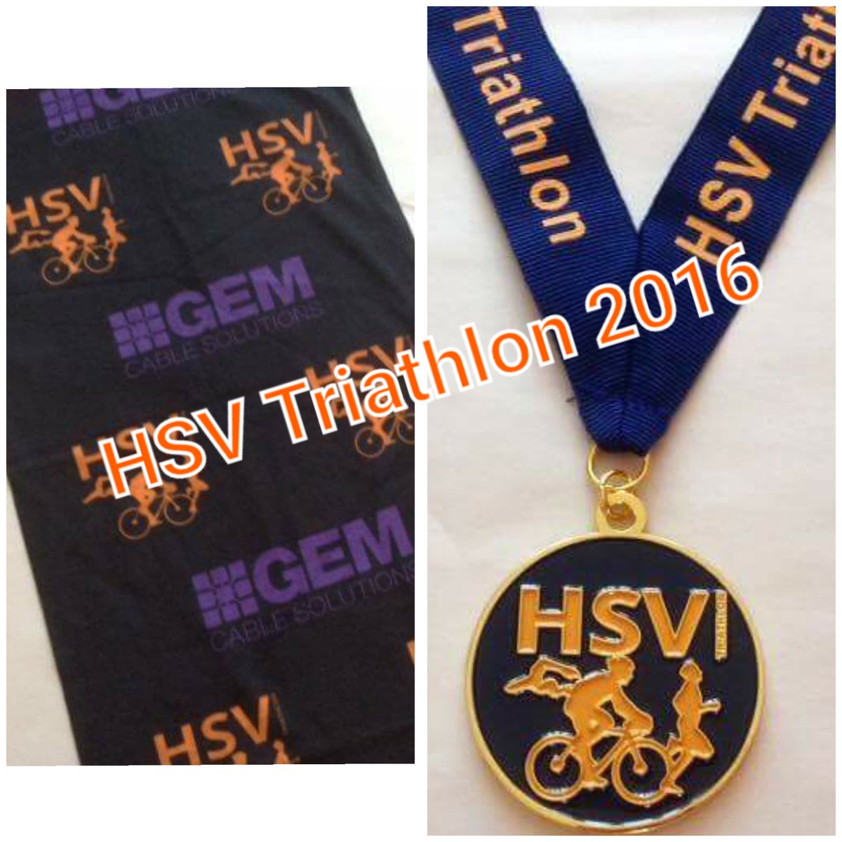 HSV_Tri's tweet image. Bling and buff ready for the day! Thanks to @Gemcable our headline sponsors! Enter now at hsvtriathlon.co.uk
