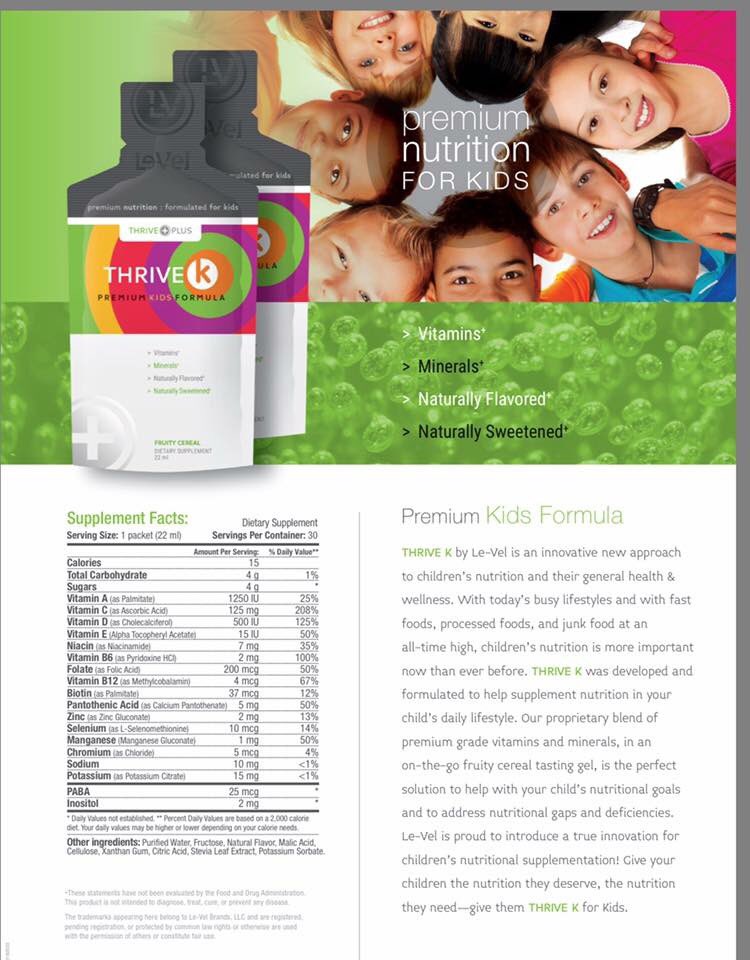 thriver4lifer's tweet photo. Thrive for kids, WHAT?! Best vitamins for our babies, yes please!! https://t.co/fQFkgPGwvP #kidsthrive #justlaunched https://t.co/lEzTIGJgZd
