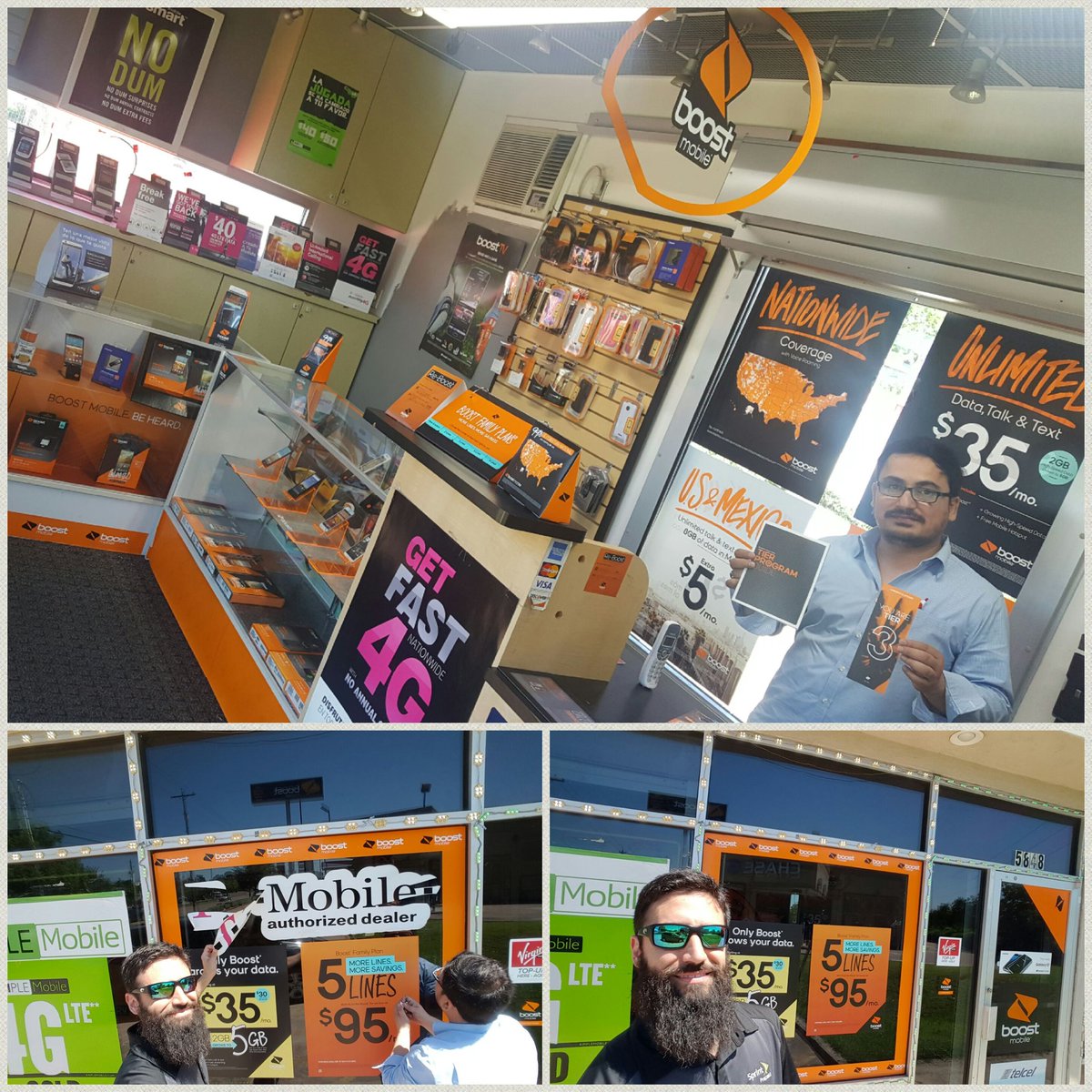 Aaron_SPG's tweet photo. Whats going down in Htown?
O just another #ARTakeover
Bye Tmo footprint!
#Sprint4Houston @SprintCentralTX https://t.co/OBalYAw30A