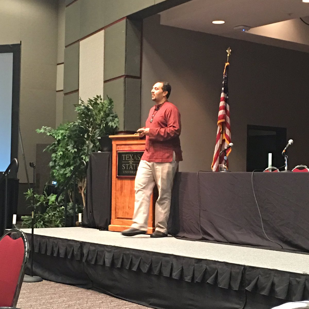 Mk34Lindy's tweet image. Thank you @dramerfahmed for the powerful presentation you gave this morning at the TxSt Student Affairs Symposium