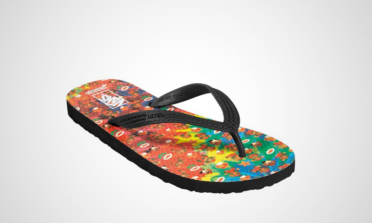 nintendo flip flops