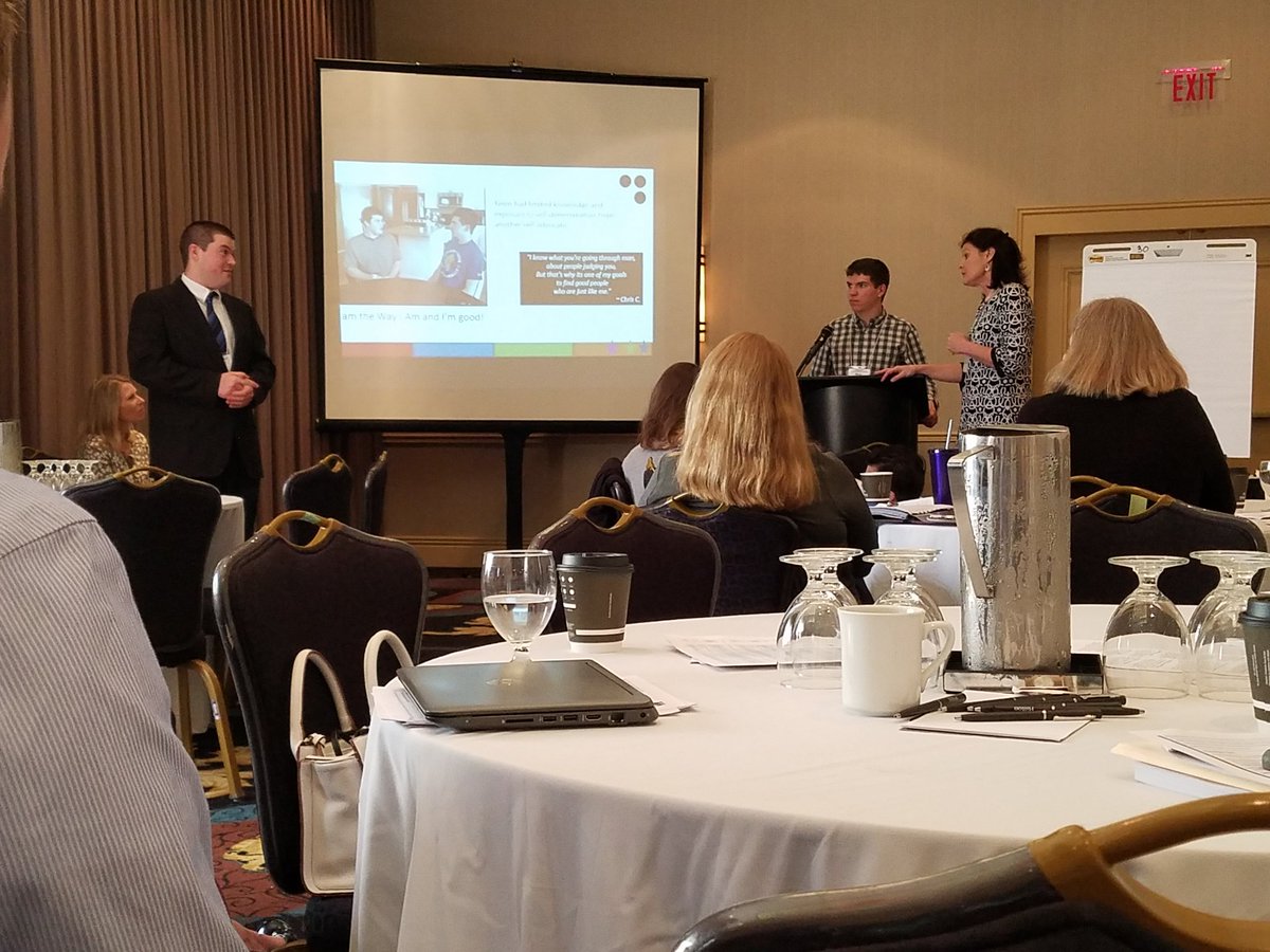 OdleAmy's tweet photo. #NTACT2016 fabulous presentation about personal serf advocacy power. https://t.co/kBWZrBBSe3