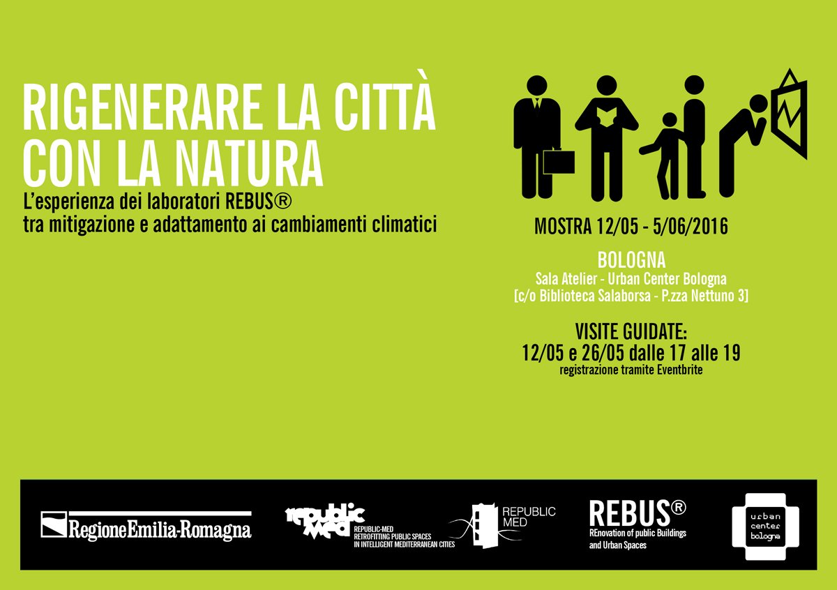 luca_biancucci's tweet image. 12 maggio - 5 giugno c/o @UrbanCenterBo 
#Rigenerare la #Città con la natura. REBUS® #climatechange #GlobalWarming