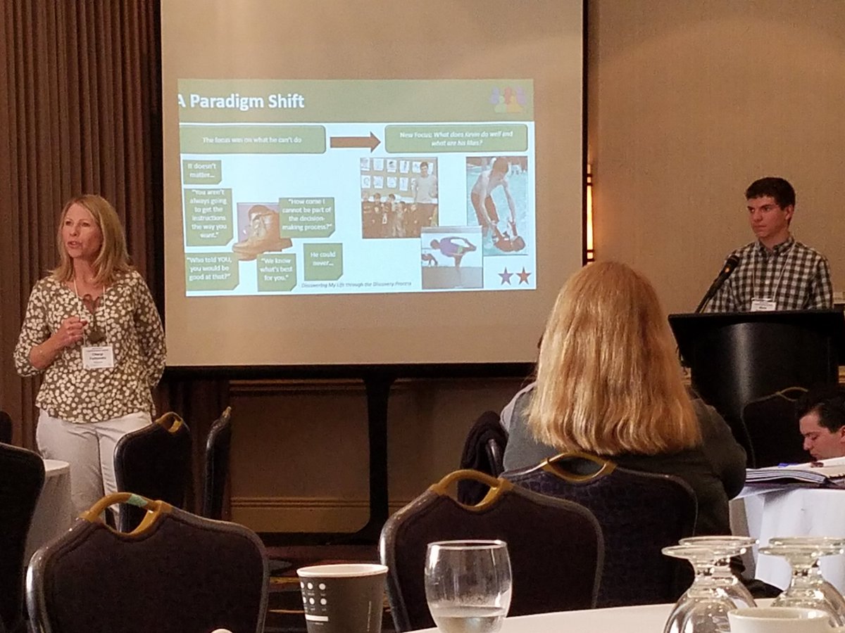 #NTACT2016 fabulous presentation about personal serf advocacy power.