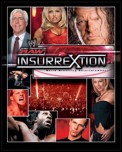 WWE__History's tweet photo. May 4th 2002. 14 years ago today was "Insurrextion", this was the last WWF PPV before the company changed to #WWE https://t.co/Eg4Gb1JXuM