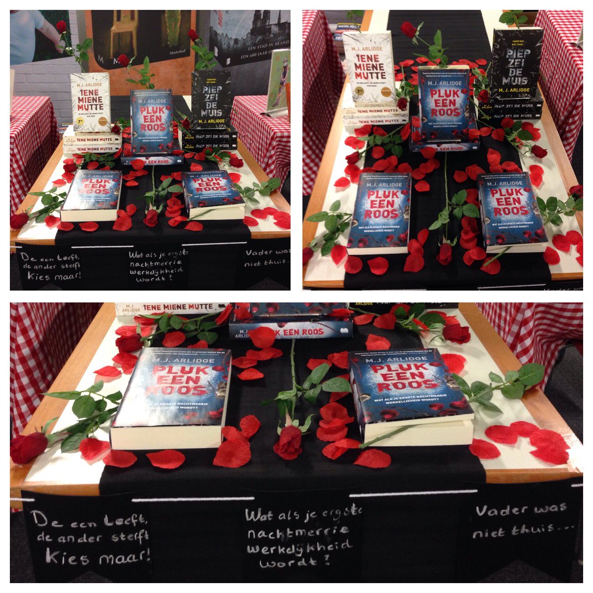 SuzannePlug's tweet image. Alhoewel... Gezellig?? Het is ook super spannend bij @Boekerij vanwege het nieuwe boek van @mjarlidge #Plukeenroos