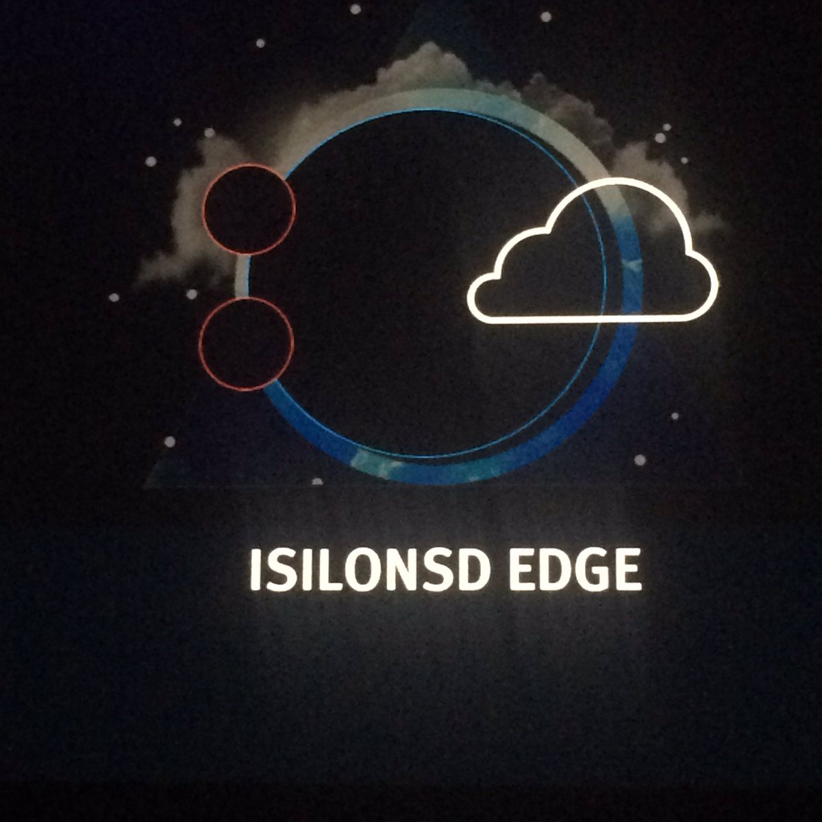 Dadre_M's tweet photo. Have you heard about Isilon's Software only offering? Meet Isilon SDEdge #EMCWorld #Isilon https://t.co/LfMMeEOzyW