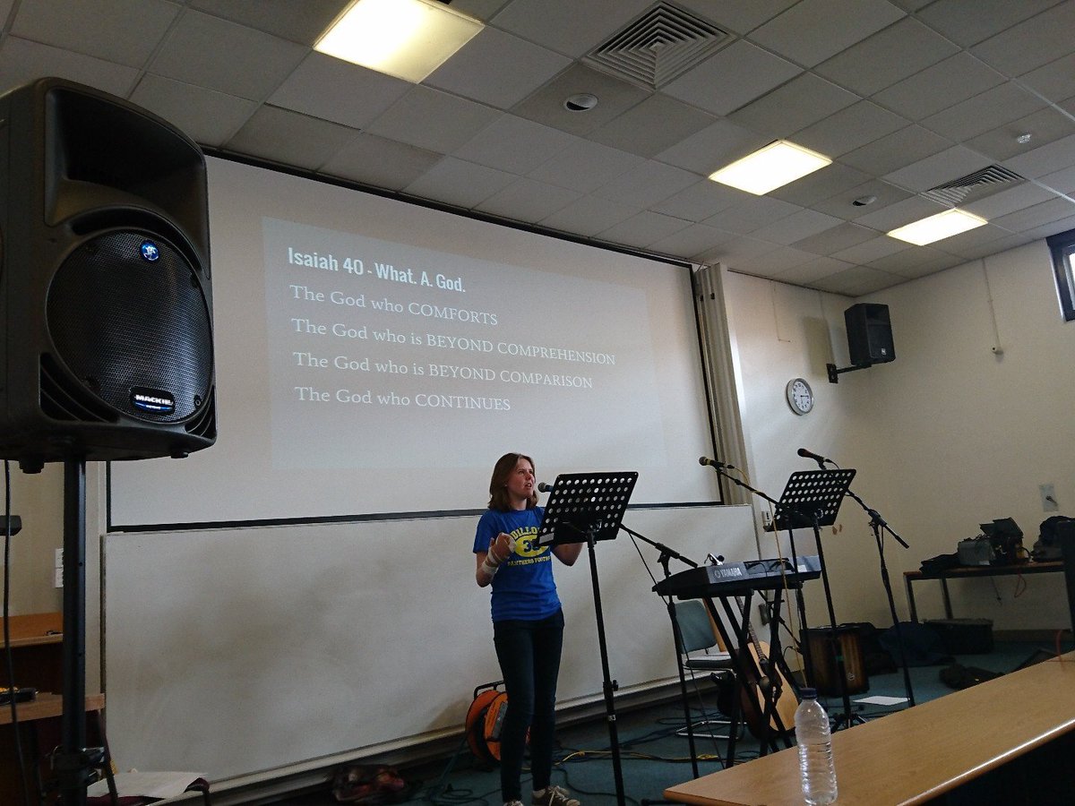 GriggH's tweet photo. @Warwickcu What. A. God. Isaiah 40 #gethyped https://t.co/4ye3sGZqwd