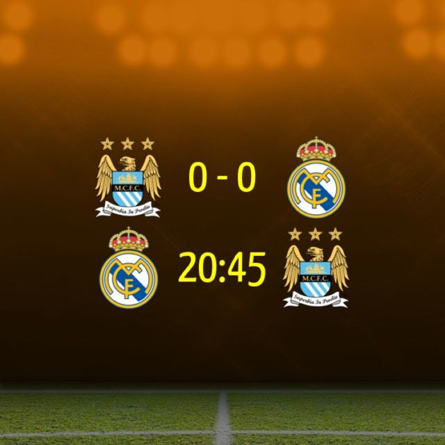 Real Madrid - Manchester City tonight! Who will reach the #UCL final?.. sprts.bar/1q0LloZ