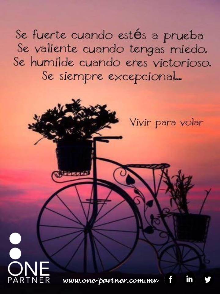 ComunicacionOP's tweet image. #OnePartner #SeExcepcional #Vive #Miércoles

Se fuerte cuando estés a prueba
Se valiente cuando tengas miedo....