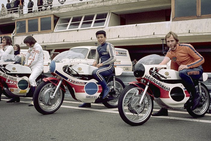 #OnThisDay In 1975, Hideo Kanaya won both #350cc & 500cc races at Salzburgring, 1st Japanese rider to win 500GP race