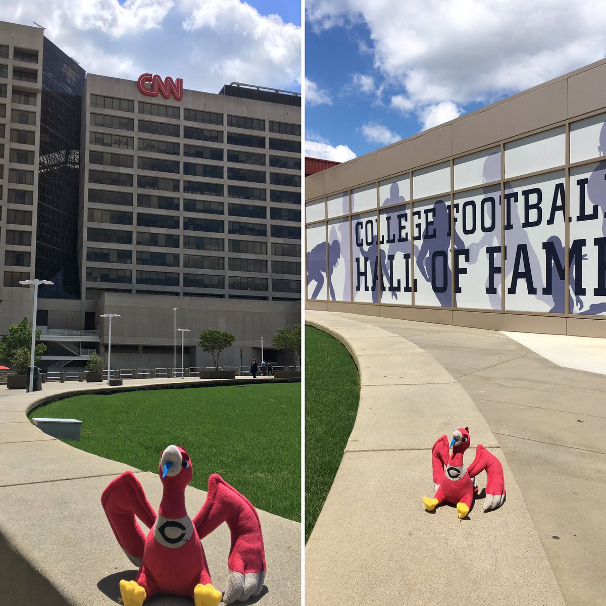 CrerarLibrary's tweet photo. Phil is spending the next few days in ATL w/ #CrerarLib @mbbassdrlib #rdap16 (P.S. Michelle loves college football) https://t.co/0i6ru7OZCZ
