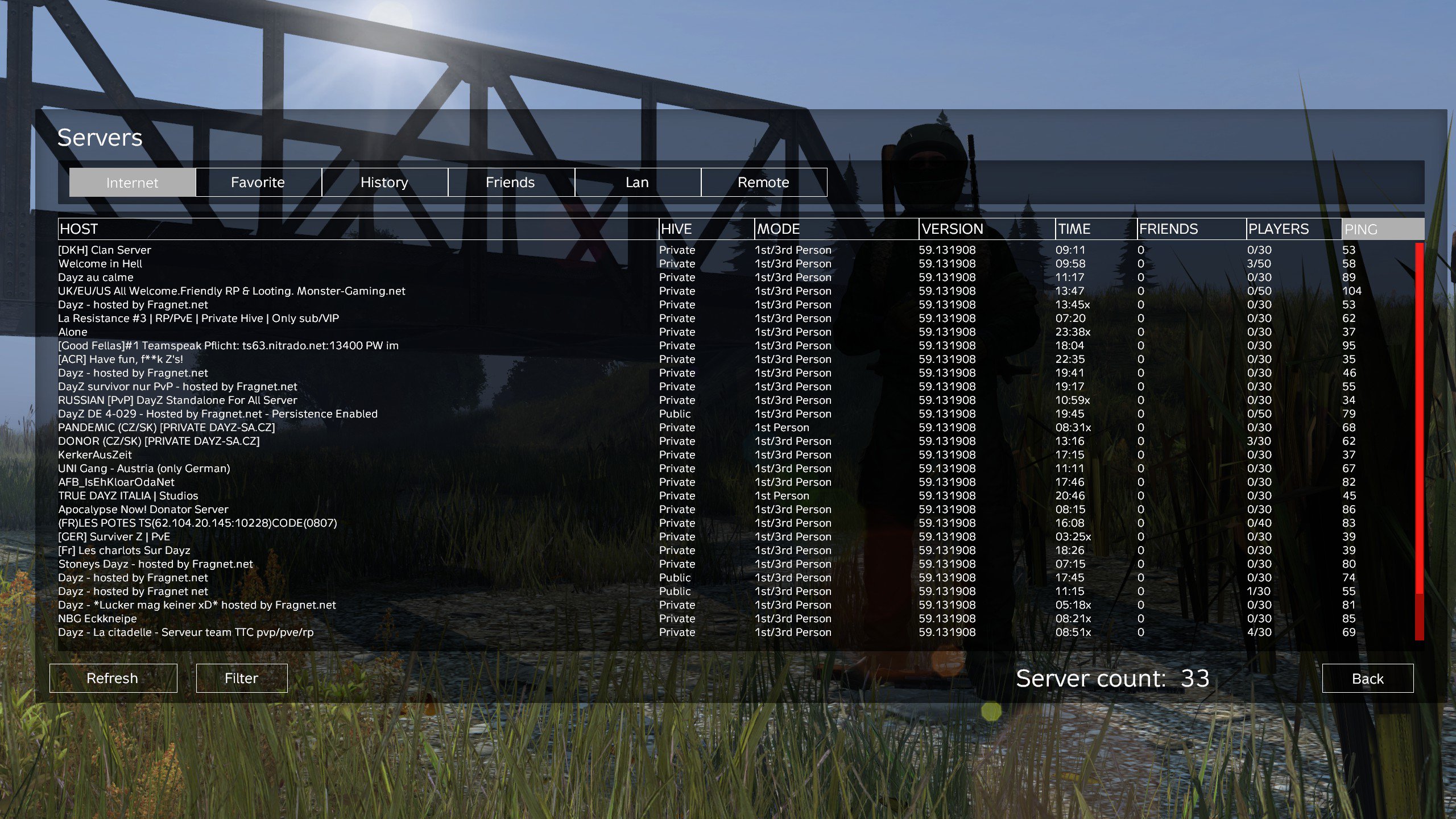 Хостинг серверов дейз. Mainmenu сервера dayz. фольксваген id dayz. как выглядит сервер для дейз. как пригласить на сервер дейзи друга.