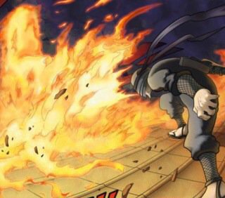 ナルト Naruto Su Twitter 火遁 火龍炎弾 かとん かりゅうえんだん 近 中 攻撃 上忍 三代目火影 猿飛ヒルゼン 非常に威力の高い火遁の術 火が龍の如く相手を襲う 炎はチャクラで操られているため 避けるのは困難