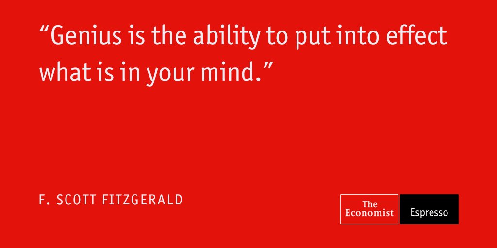 TheEconomist's tweet image. Wise words: one of our most successful quotes of the day from the past year