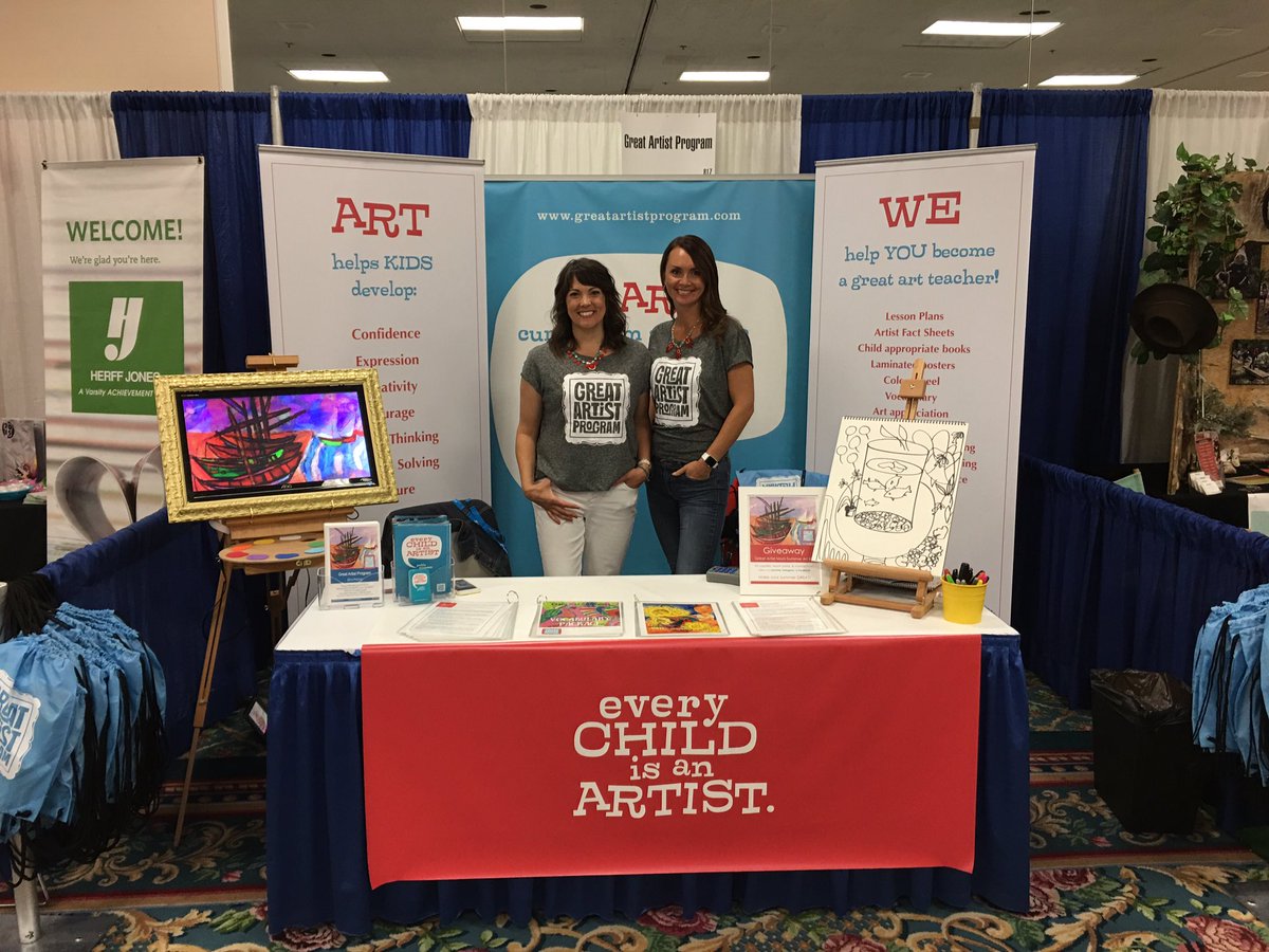Come C us @ the California PTA show in San Diego all week! #greatartistsprogram #pta4kids <a href="/CaliforniaPTA/">CaliforniaPTA</a>