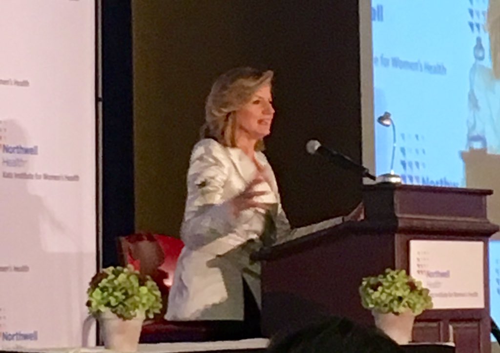 DrJMieres's tweet photo. The brilliant Arianna Huffington urges women to get enough #sleep & focus on health #KIWHconf #womenshealth https://t.co/Fwiof4mhBO