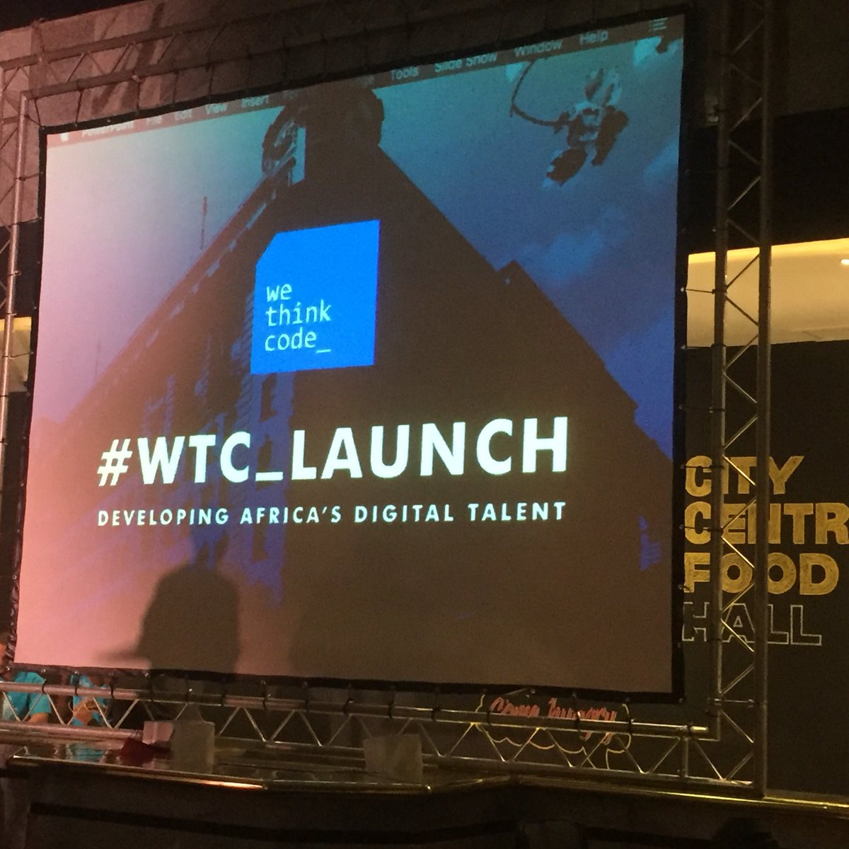 Excited to attend the launch of #WTC_Launch .. In the city center.. Where it should be!!
