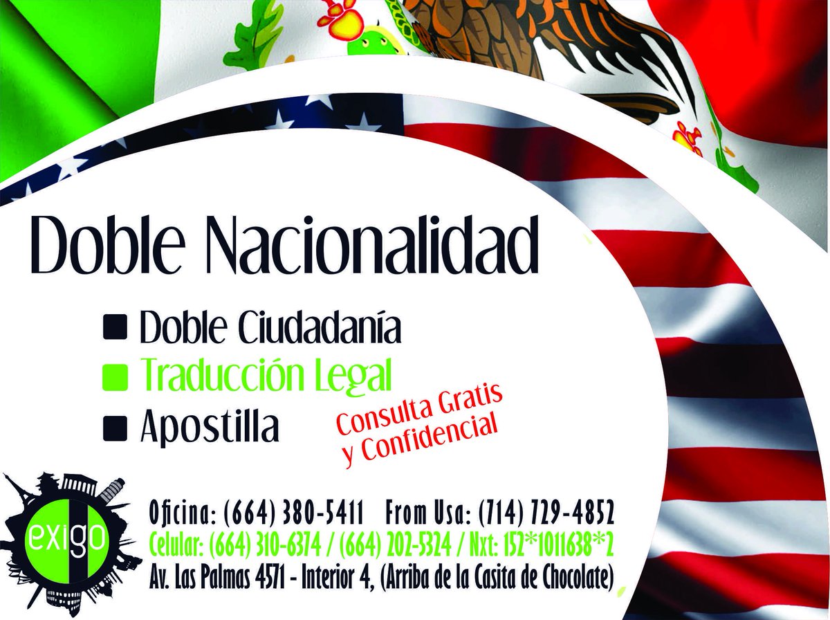 Quieres Saber si calificas para este tipo de Solicitud??
Haz Una Cita Hoy (664) 310-6374