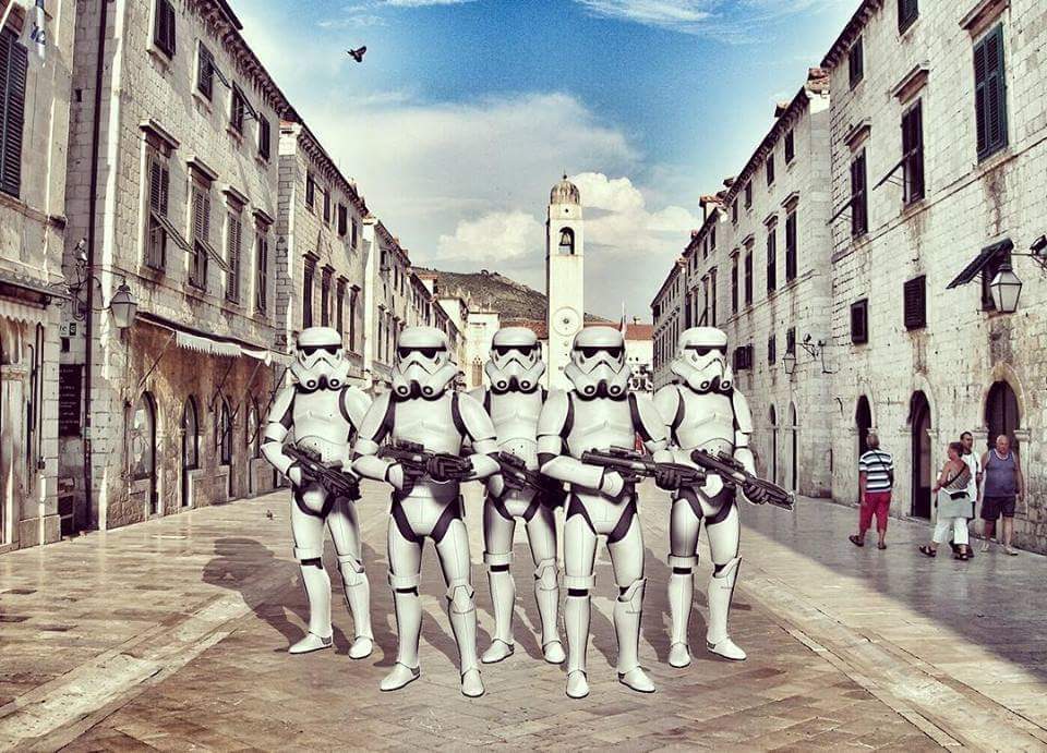 May the #fourth be with you #MayTheForceBeWithYou #May4 #StarWars in #Dubrovnik