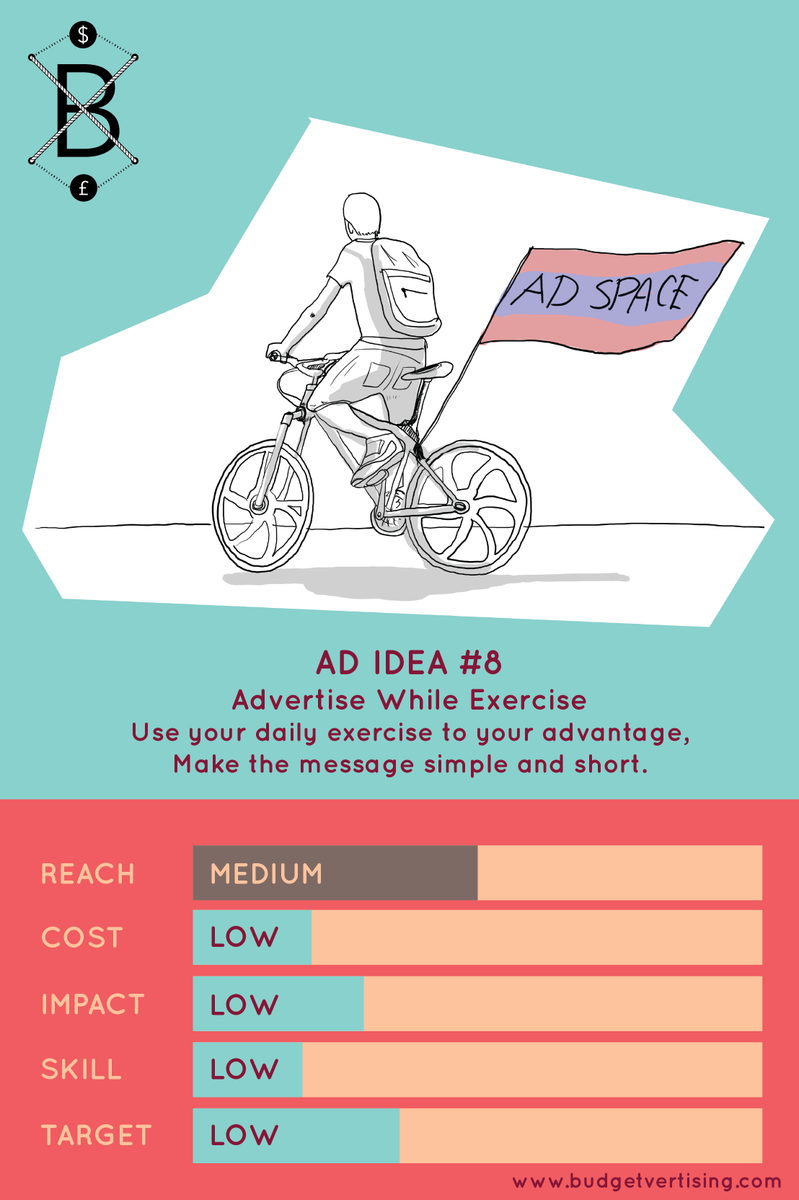 budgetvertising's tweet photo. Anything can become #adverts, it's all about #creativity. Best for #freelancer and #contractor https://t.co/RLq1AhGB5G