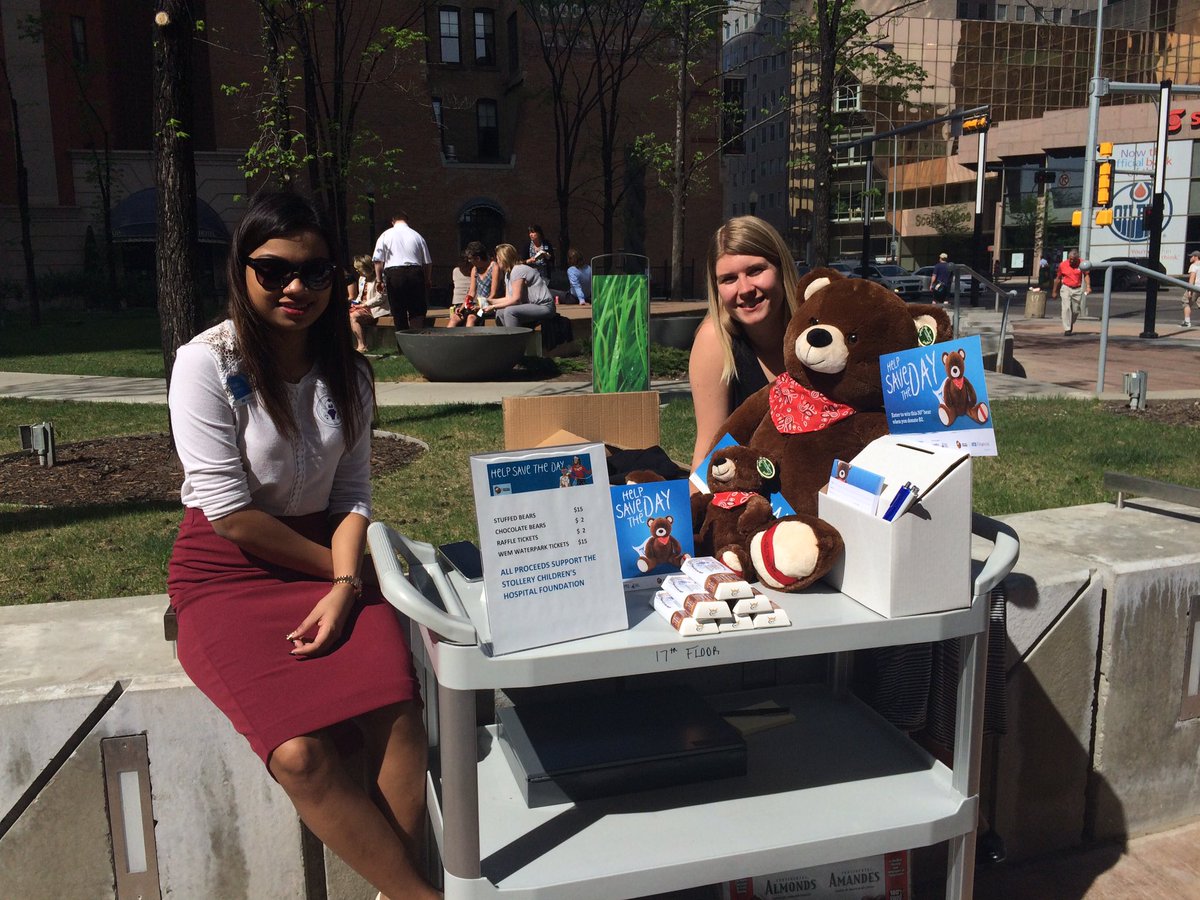 StolleryKids's tweet photo. If you're #downtown #yeg this lunch hour stop by #atbplace and buy a hotdog in support of #stollerykids https://t.co/mGFrpCOBXP