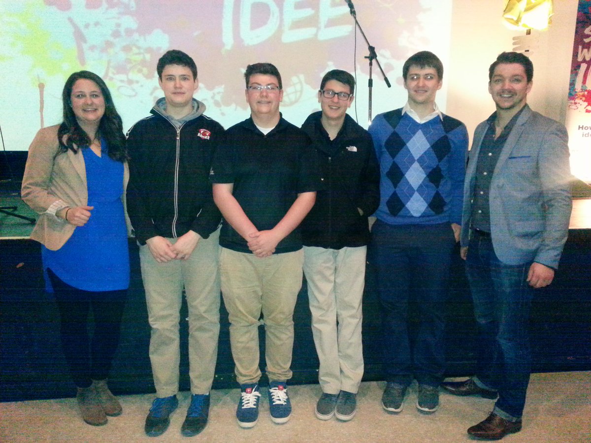 MartinePaquetED's tweet photo. Congratulations to my students that won the YEC pitch for @AnglophoneEast and will go to provincials @YEC_DEJ #BMHS https://t.co/iZ99i0Z65e