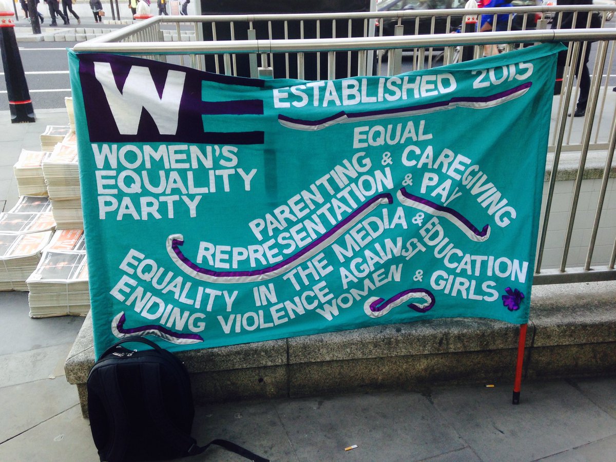 Harini_Iyengar's tweet photo. Great leafleting this evening at Shoreditch High Street with Women's Equality Party volunteer @EvelynStyilst #VoteWE https://t.co/HXcBRJhEbI