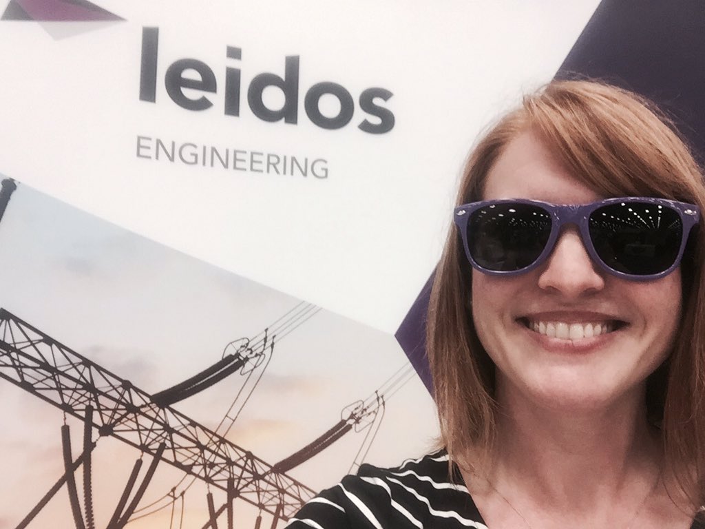 TSSwayne's tweet photo. The future's looking bright! #TandD2016 @LeidosInfra https://t.co/2GWGVbxQEI