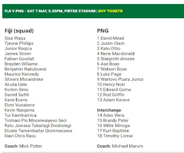 SemiTuraga's tweet photo. #FIJIvPNG #PacificTest #2016 #FijiBati #Saturday #7.35pm https://t.co/lXiIPOZ9UI