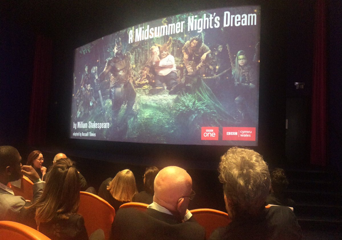 _EmmaWills's tweet image. In good company to watch the first screening of #BBCMidsummer: right behind legends Richard Wilson &amp;amp; Peter Capaldi!