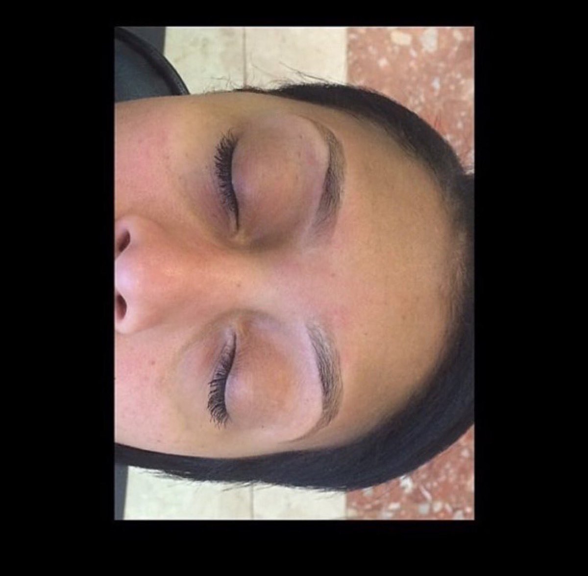CandyBrowBar's tweet photo. Our #CandyBrowBar tint - A dye for the #brow hairs that last up to two weeks. Absolutely no #makeup used! #Beauty  https://t.co/4oMj1thtsl