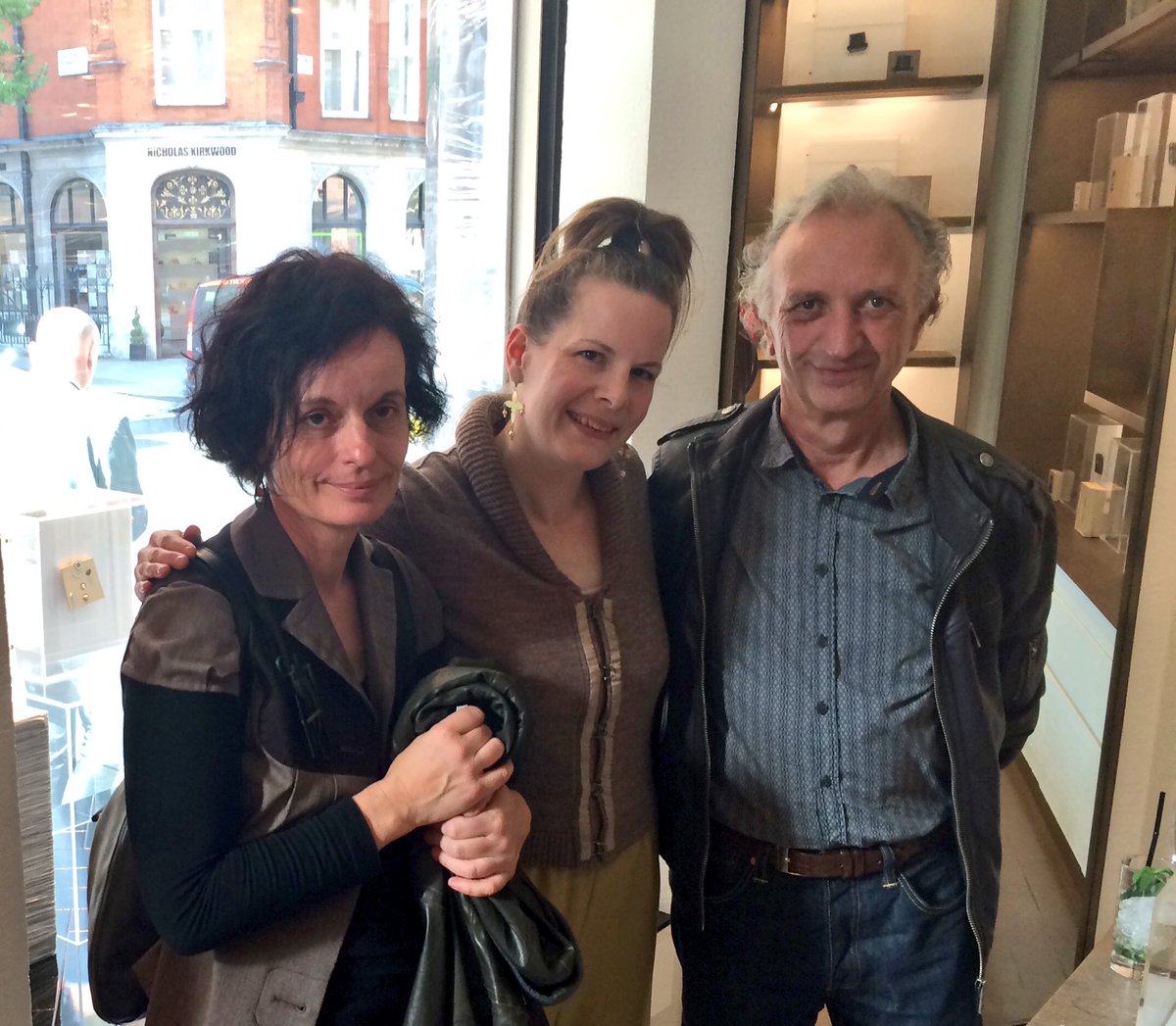 EllaFearonLow's tweet photo. Great time meeting jewellery hero    Ramon Puig Cuyas and his lovely  jeweller wife at @LoeweOfficial tonight. https://t.co/Sm4yI3hwyr