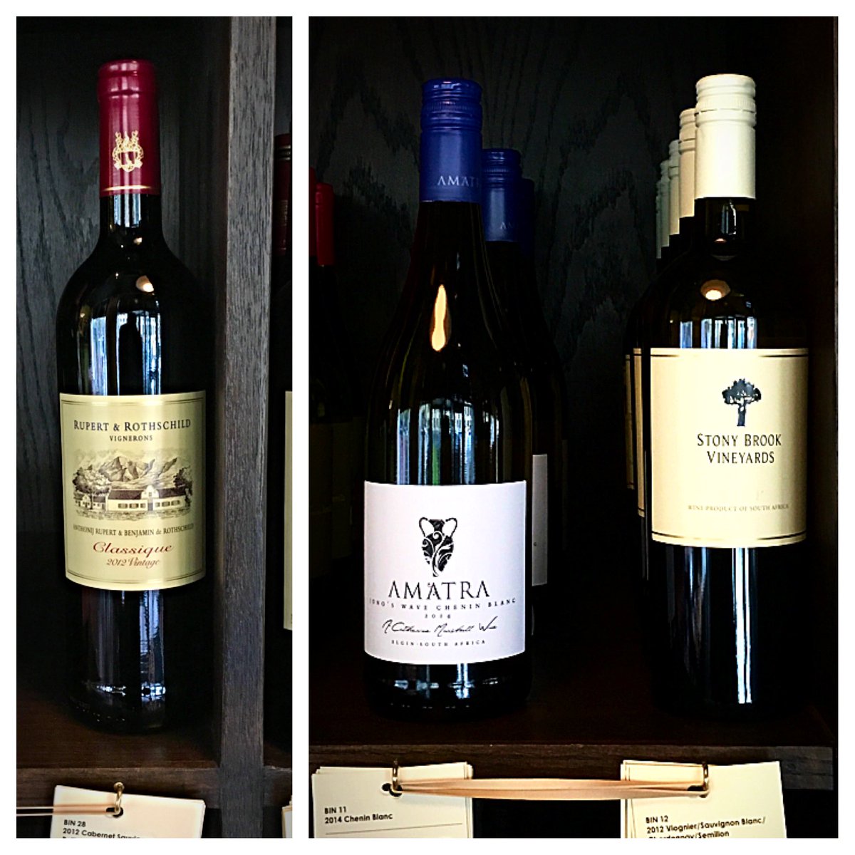 bluecranewine's tweet photo. @stonybrookwine @CatherineMWines @RupertRoths all on the shelf and ready to go @bin36! #takeyourpick #pickthemall https://t.co/F2BswwgE3V