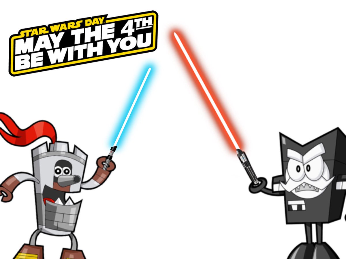 mixelsofficial's tweet photo. May the Mix... Uhh *4th* be with you! Happy #StarWarsDay from #LEGO #Mixels https://t.co/04BCwzpLsh