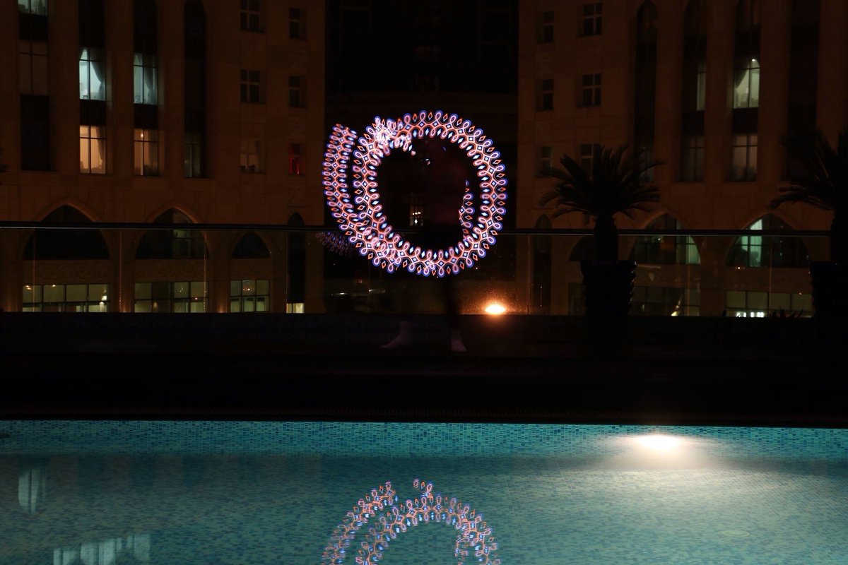 Extreme_QTR's tweet photo. Flowarts is our performers passion! Stay tuned to know more about it! #QatarEvents #poi #flowarts #Qatartweets #LED https://t.co/hz6hOUHIJm