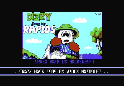 FREEZE64UK's tweet photo. Another one for the crazy hack collection... Dizzy: Down the Rapids by Codemasters #c64 #commodore64 #Hackersoft https://t.co/aQxtBq4kiK