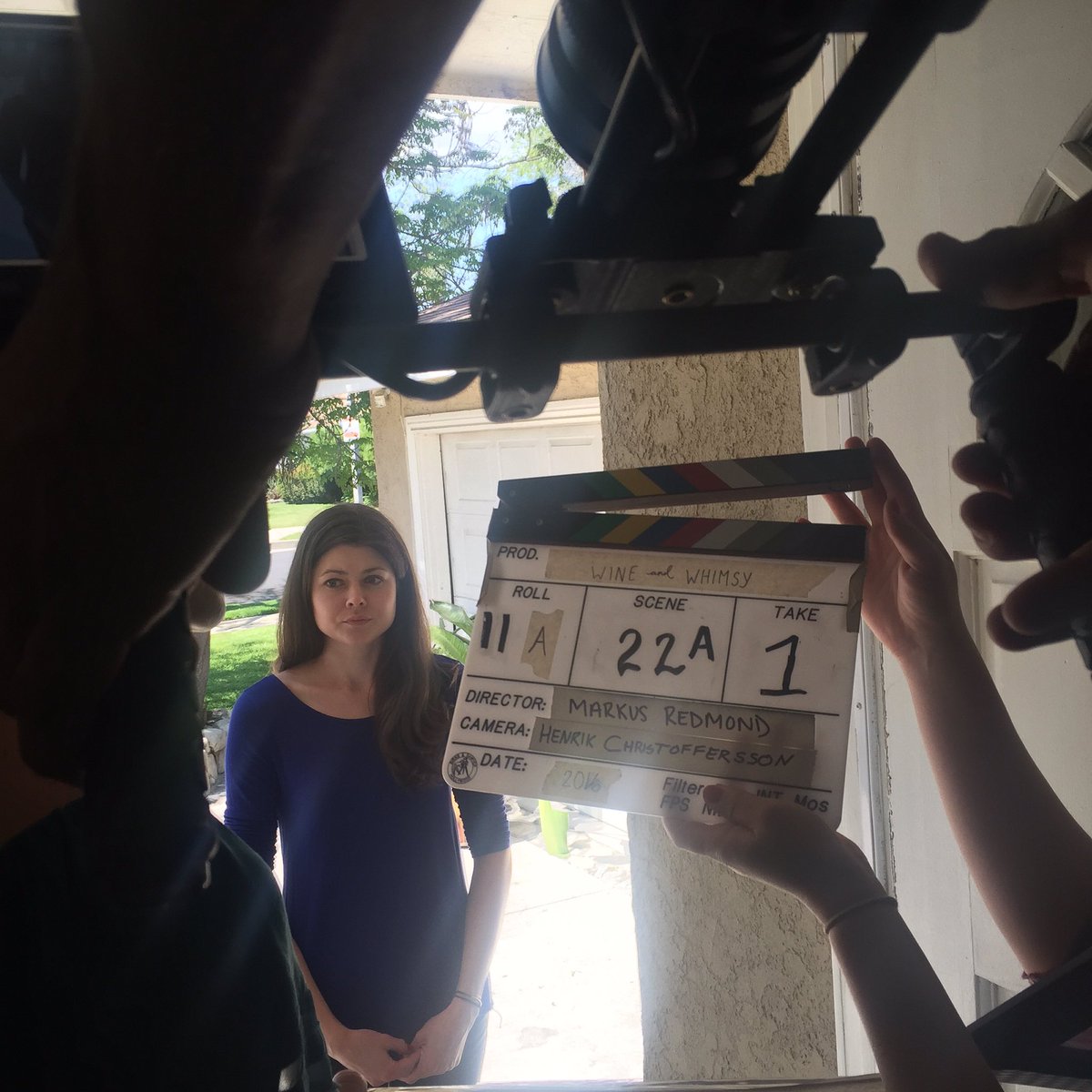 WineWhimsy2017's tweet photo. Adorable #AmandaKaschak on and off camera. https://t.co/nUZAPS58jy