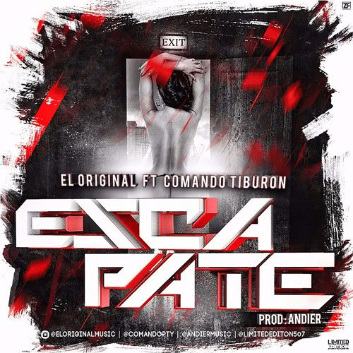 #MP3
<a href="/eloriginalmusic/">El Original</a> x <a href="/comandopty/">comandopty</a> 
ESCAPATE

j.mp/EscapateU507
#LimitedEdition
<a href="/cristyanpalma/">IG: CRISTYAN PALMA</a>
@SupahMouseDJ