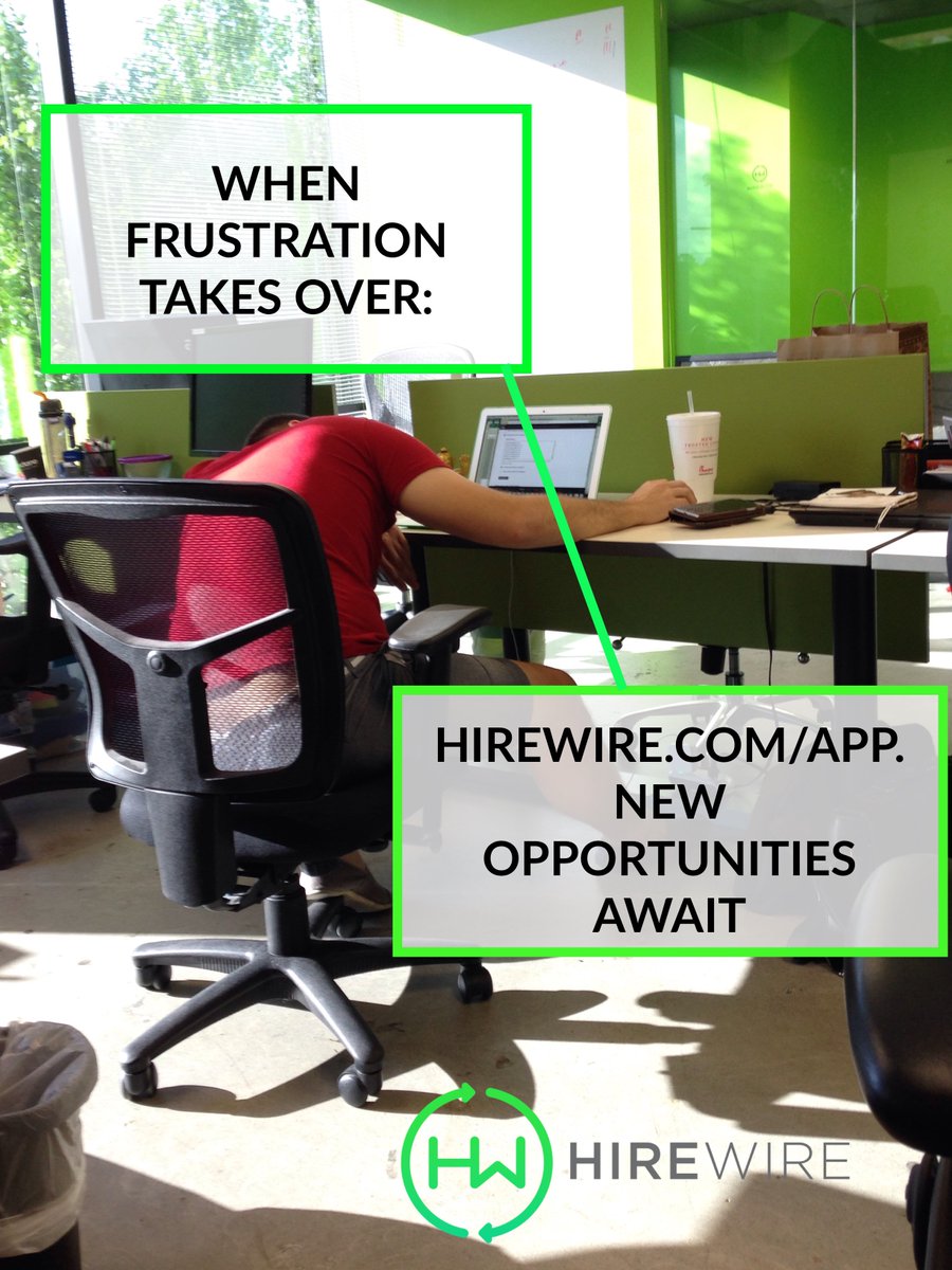 hirewire's tweet photo. Are you frustrated with your job or career? Download Hirewire: 1,500+ restaurants hiring. #JobsAtlanta #JobsATL https://t.co/wmNPZobcar