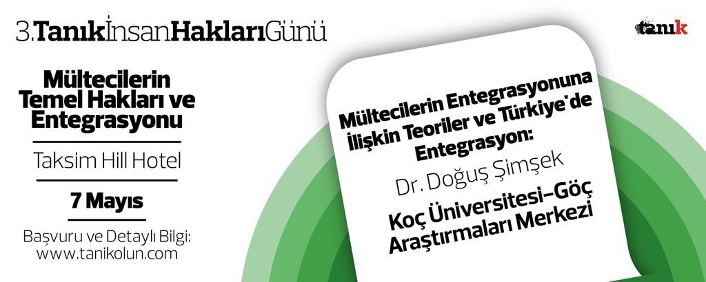 tanikolun's tweet photo. Suriyeliler üzerine saha çalışmaları olan Koç Üniversitesi Göç Araştırmaları'ndan Dr. Doğuş Şimşek bizlerle. https://t.co/5tiia0KwBK