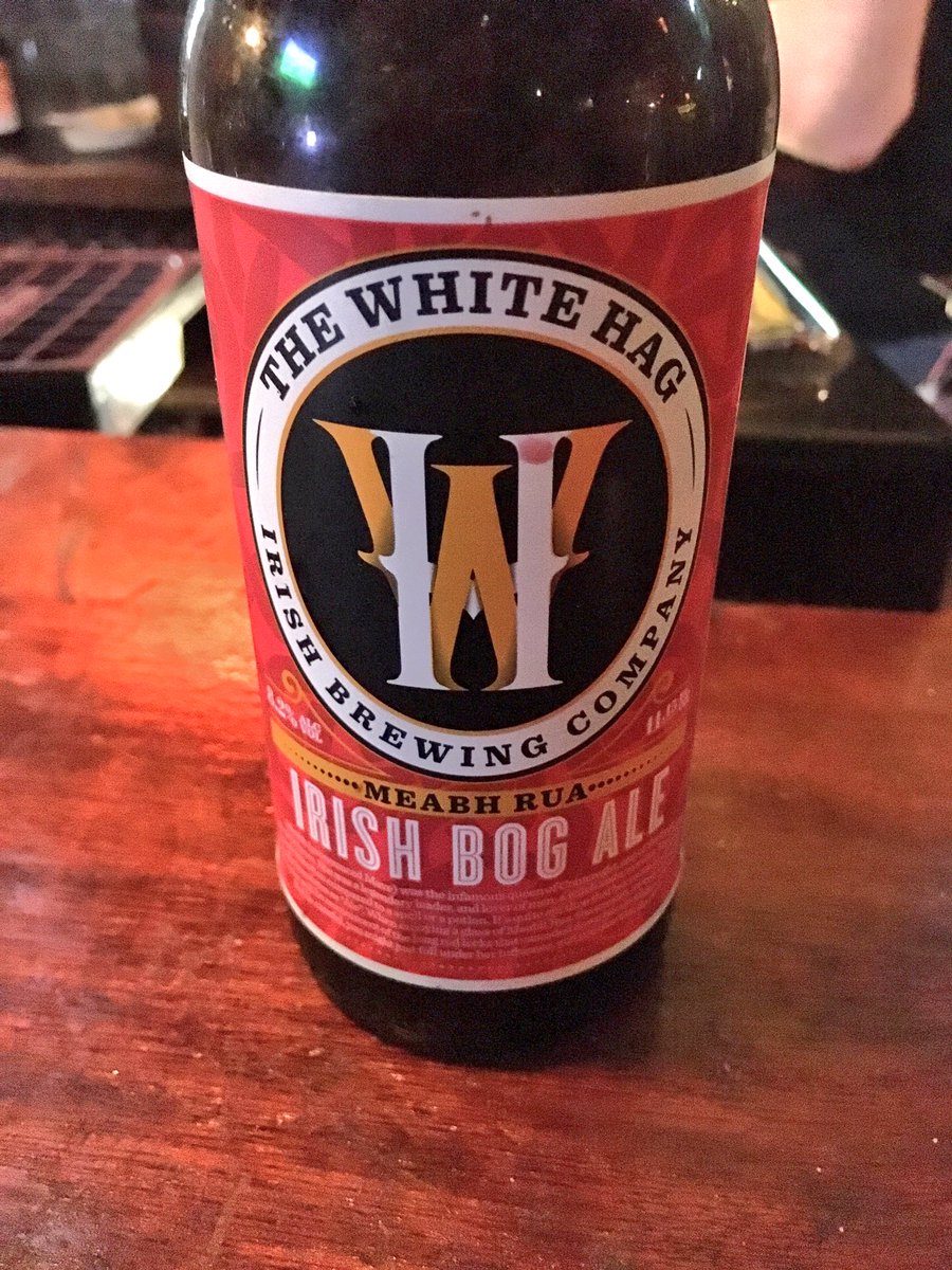 100irishbeers's tweet photo. #Beer 91 is another from @whitehagbrewery their #meabh #rua a #irish bog ale. Lovey stuff @SwagmanBar #sligo https://t.co/k65vuRWc7Q