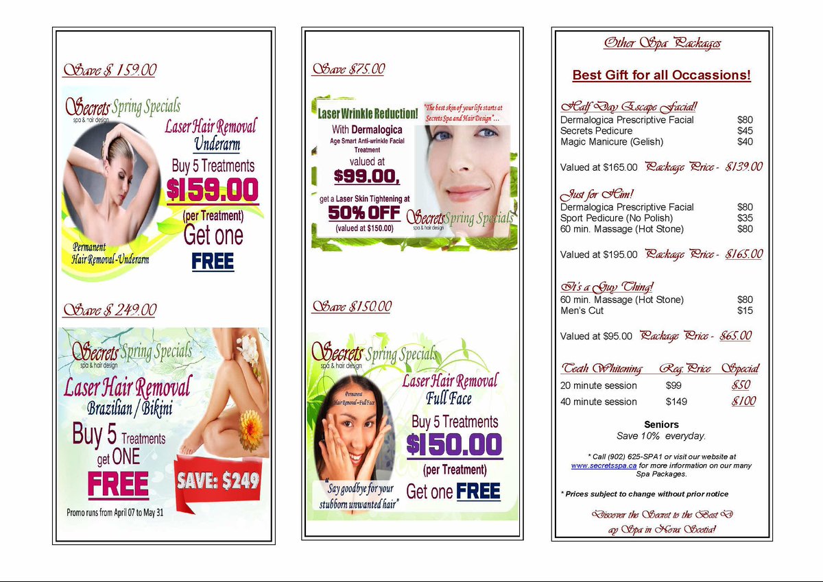 SSHairDesign's tweet image. Secrets Spa  wants to wish all the mothers and special  ladies in our lives an extra special Mother's Day!