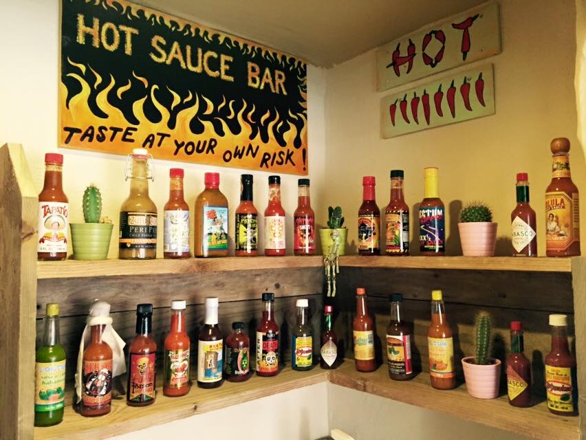 CincosMexican's tweet image. Have you tried anything from our #HotSauceBar yet? Remember; taste at your own risk on your next visit 🔥😝😵🌶