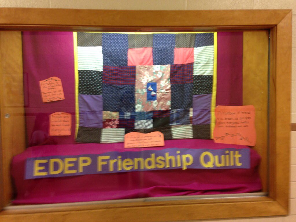 incrEDEPle's tweet photo. Seeds of friendship sewn in the Woodbrook EDEP. #pammoran https://t.co/kWBhhPZD4H