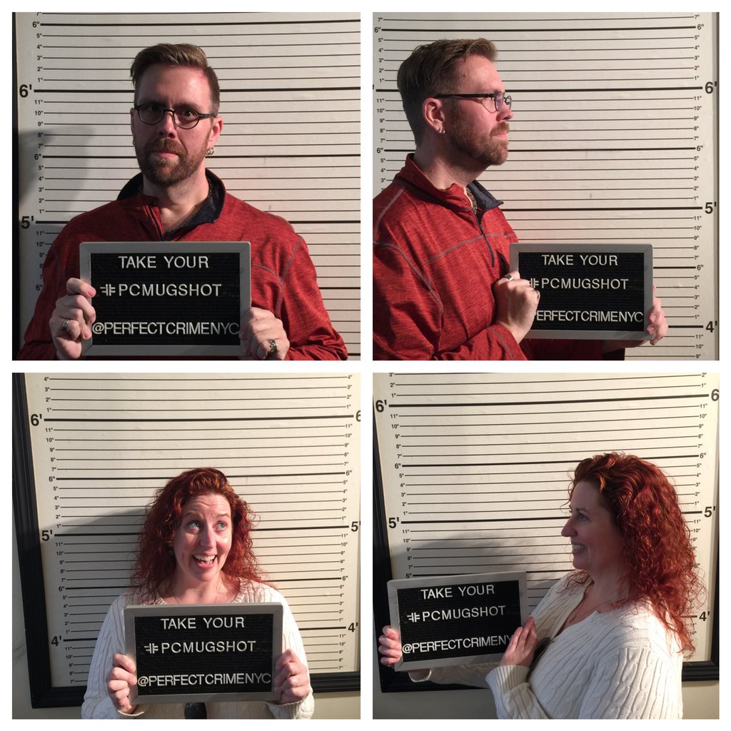 perfectcrimeNYC's tweet photo. The winner of this week's #PCMugshot contest and two tickets to @TheFantasticks is @TheKingofTown! Congratulations! https://t.co/7eguQOzOI6