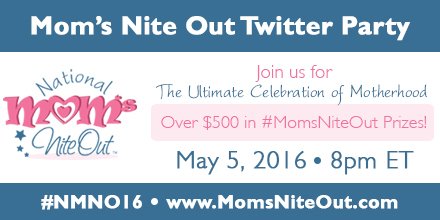 MomsNiteOut's tweet photo. Retweet if you're joining @MomTalkRadio for the #NMNO16 Twitter Party at 8pm ET on 5/5! #MomsNiteOut https://t.co/RPFoTYtBam