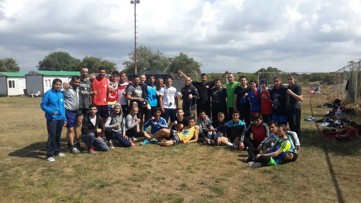 Muay Thai Türk Milli Takımı Dünya Şampiyonası için Antalya'da kampda